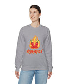 Neurospicy Flaming Peppers Unisex Heavy Blend Crewneck Sweatshirt