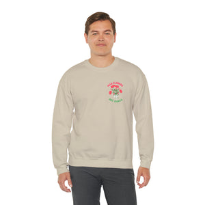 Pick Flowers Not Fights (Modern) Unisex Heavy Blend Crewneck Sweatshirt