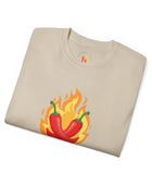 Neurospicy Flaming Peppers Unisex Ultra Cotton Tee