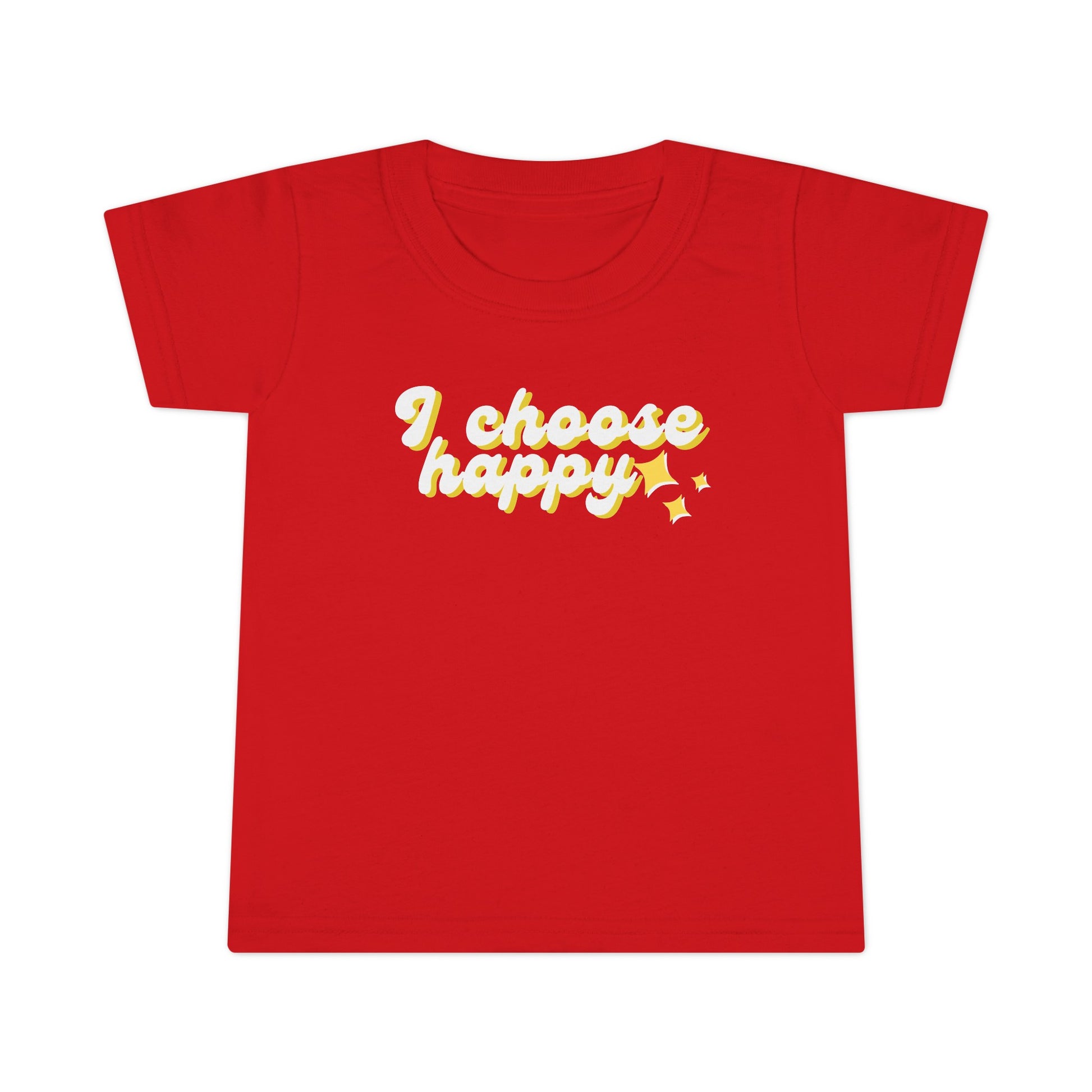 I Choose Happy Toddler T-shirt