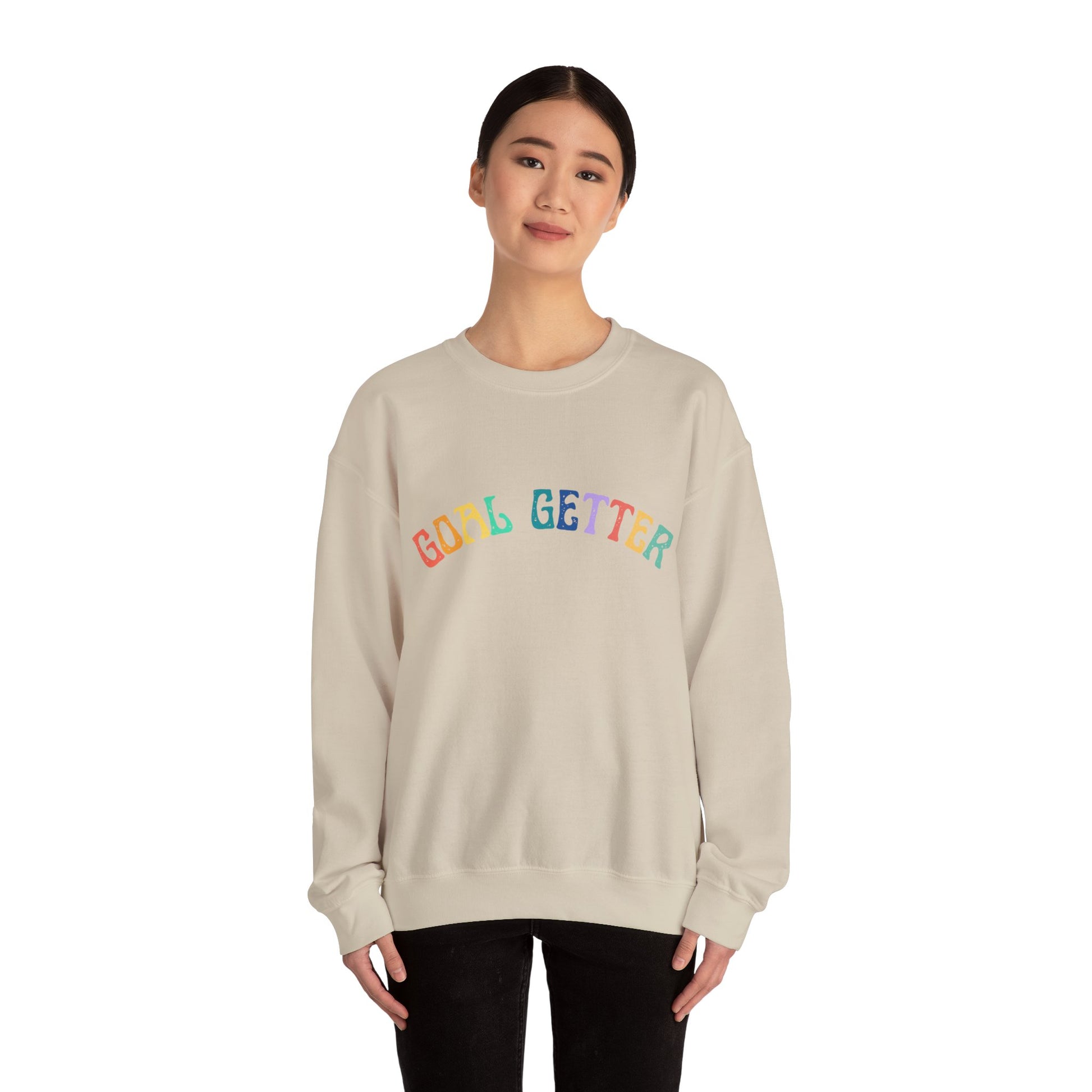 Goal Getter Unisex Heavy Blend Crewneck Sweatshirt (11 colours, up to 5xl)