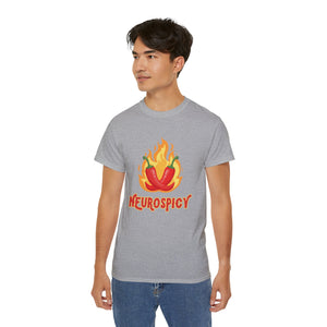 Neurospicy Flaming Peppers Unisex Ultra Cotton Tee