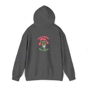 Pick Flowers Not Fights (Modern) Unisex Heavy Blend Hooded Sweatshirt