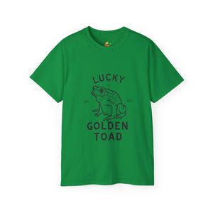 Lucky Golden Toad Unisex Ultra Cotton Tee