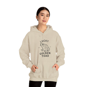 Lucky Golden Toad Unisex Heavy Blend Hooded Sweatshirt