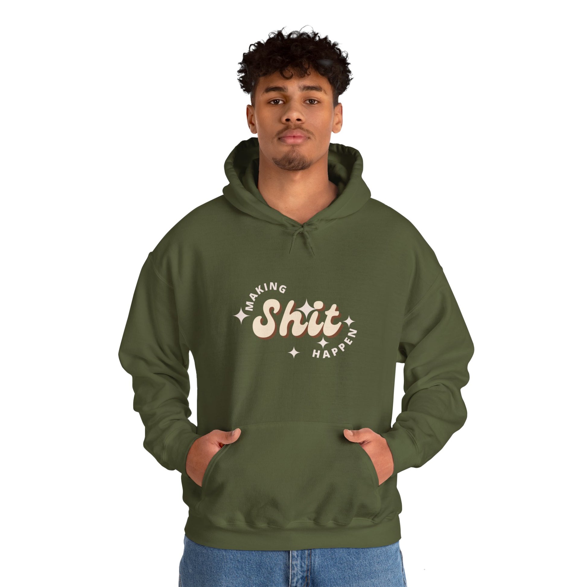 Making Shit Happen Unisex Heavy Blend Hooded Sweatshirt