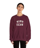 Kind Because I Can Club Unisex Heavy Blend Crewneck Sweatshirt