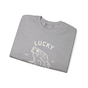 Lucky Golden Toad Unisex Heavy Blend Crewneck Sweatshirt