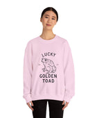 Lucky Golden Toad Unisex Heavy Blend Crewneck Sweatshirt