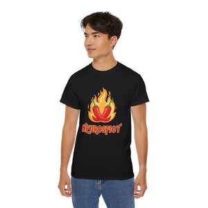 Neurospicy Flaming Peppers Unisex Ultra Cotton Tee