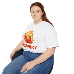 Neurospicy Flaming Peppers Unisex Ultra Cotton Tee