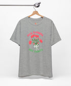 Pick Flowers Not Fights (Modern) Unisex Tee Shirt - Certified Organic & Vegan