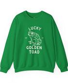 Lucky Golden Toad Unisex Heavy Blend Crewneck Sweatshirt