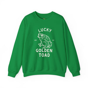 Lucky Golden Toad Unisex Heavy Blend Crewneck Sweatshirt