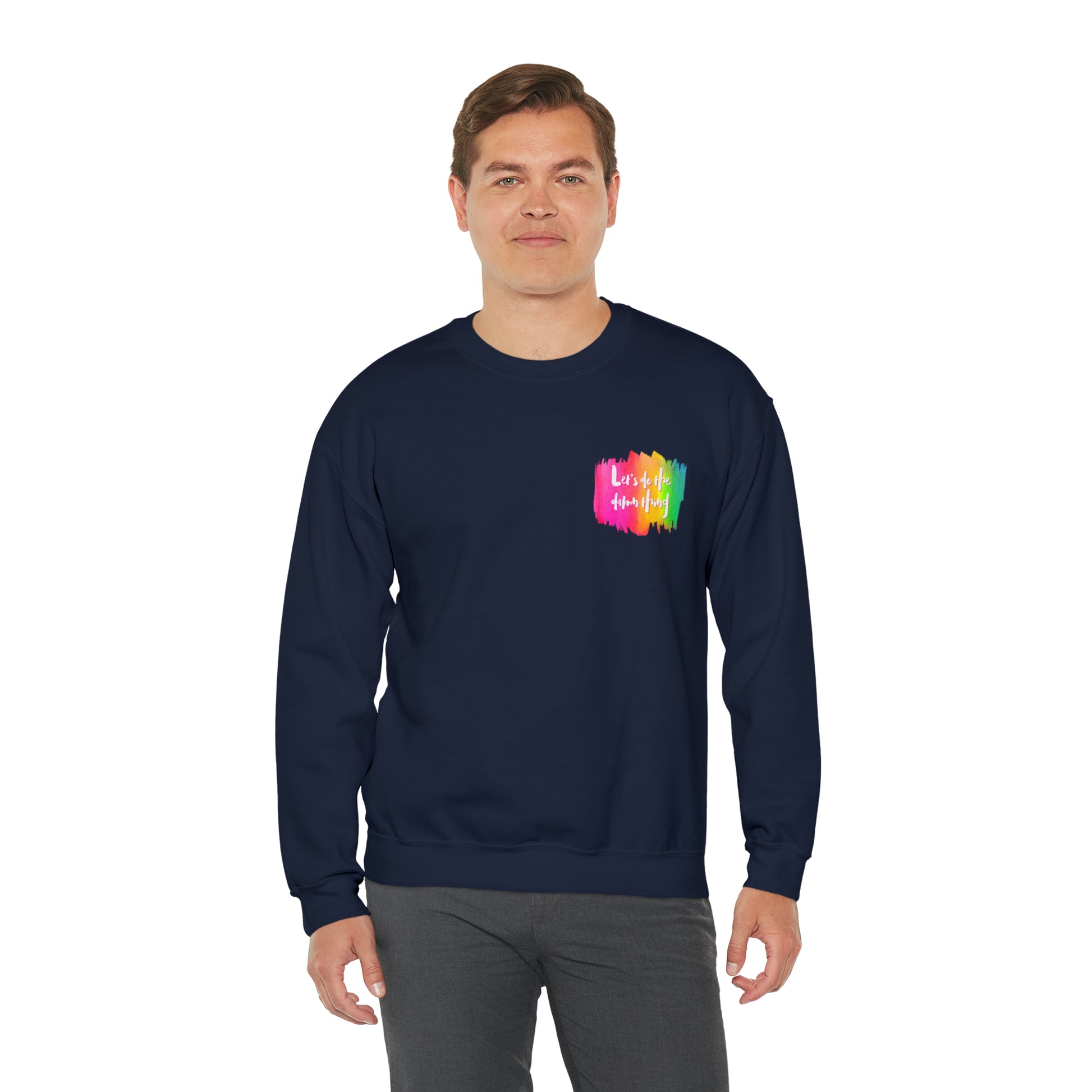 Let's Do the Thing Unisex Heavy Blend Crewneck Sweatshirt