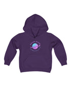 Making Space for a World of Possibilities Youth Heavy Blend Hooded Sweatshirt