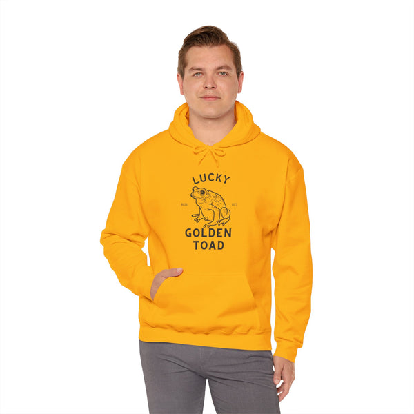 Lucky Golden Toad Unisex Heavy Blend Hooded Sweatshirt