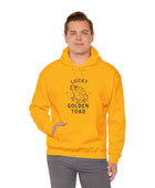 Lucky Golden Toad Unisex Heavy Blend Hooded Sweatshirt