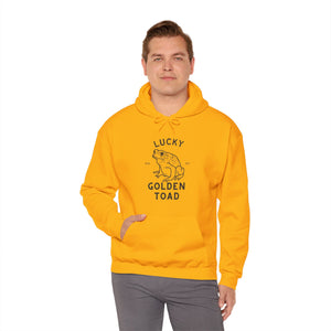 Lucky Golden Toad Unisex Heavy Blend Hooded Sweatshirt