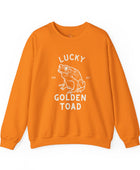 Lucky Golden Toad Unisex Heavy Blend Crewneck Sweatshirt