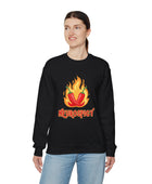 Neurospicy Flaming Peppers Unisex Heavy Blend Crewneck Sweatshirt