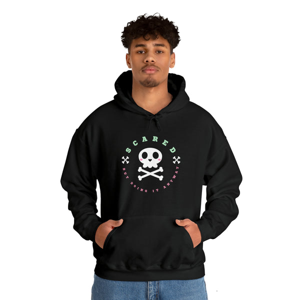 Scared But Doing It Anyway Unisex Heavy Blend Hooded Sweatshirt