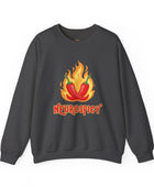 Neurospicy Flaming Peppers Unisex Heavy Blend Crewneck Sweatshirt