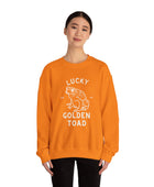 Lucky Golden Toad Unisex Heavy Blend Crewneck Sweatshirt