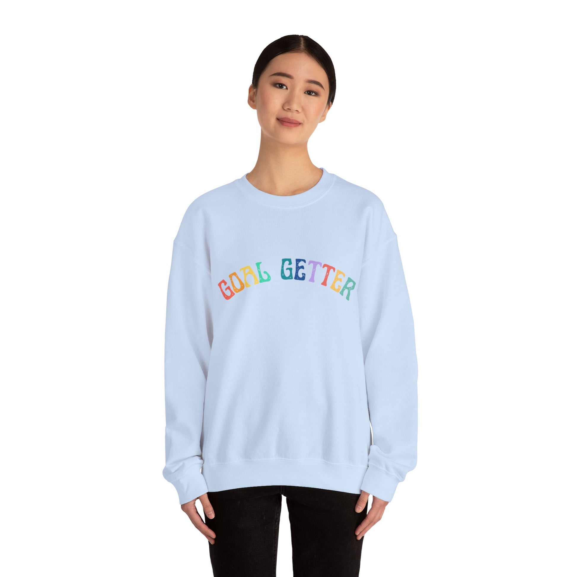 Goal Getter Unisex Heavy Blend Crewneck Sweatshirt (11 colours, up to 5xl)