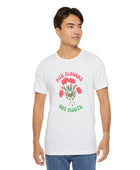 Pick Flowers Not Fights (Modern) Unisex Tee Shirt - Certified Organic & Vegan