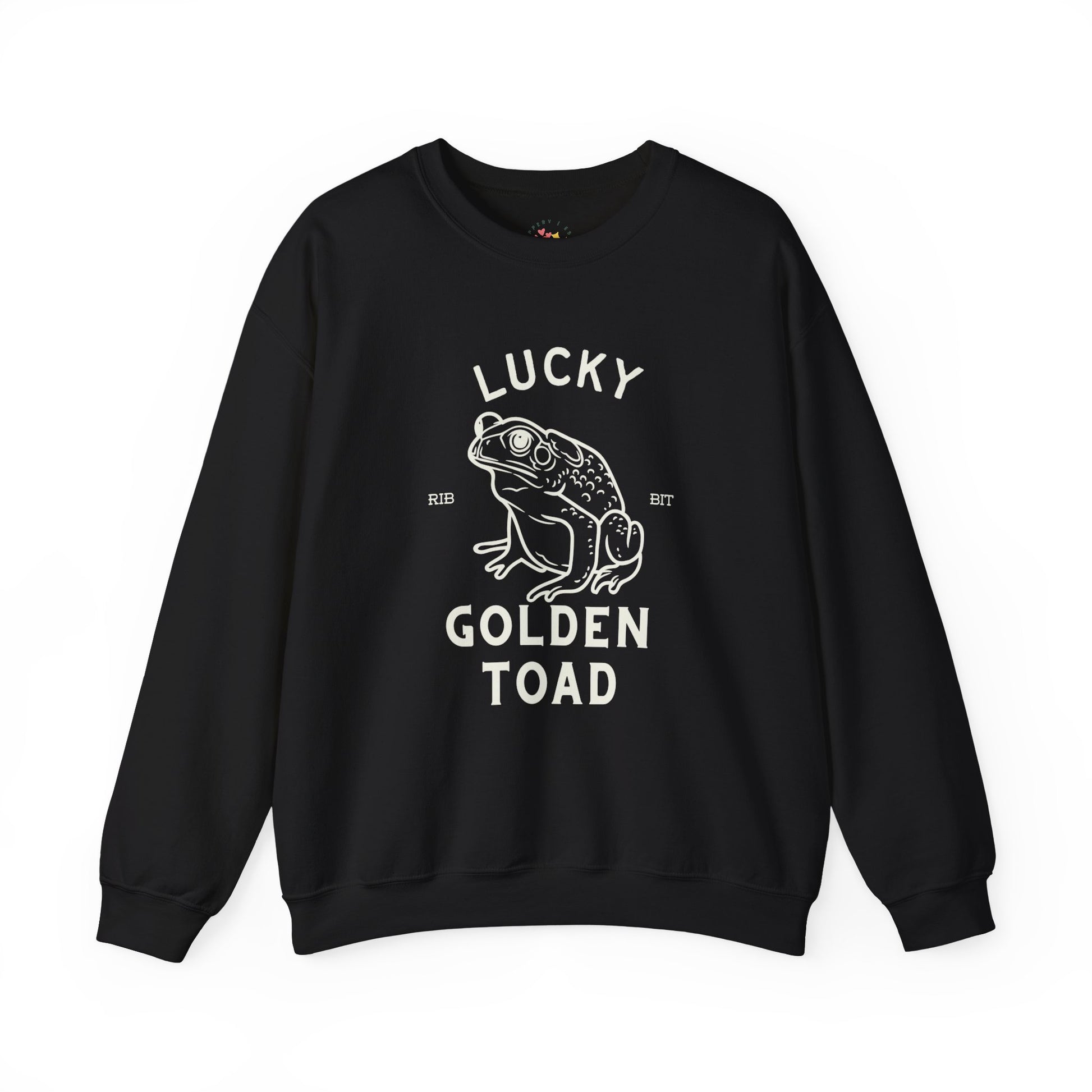 Lucky Golden Toad Unisex Heavy Blend Crewneck Sweatshirt