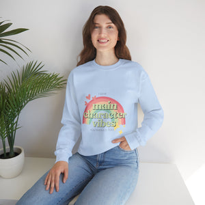 Main Character Vibes Unisex Heavy Blend Crewneck Sweatshirt