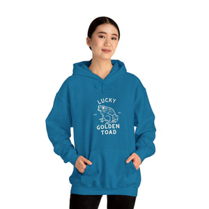 Lucky Golden Toad Unisex Heavy Blend Hooded Sweatshirt