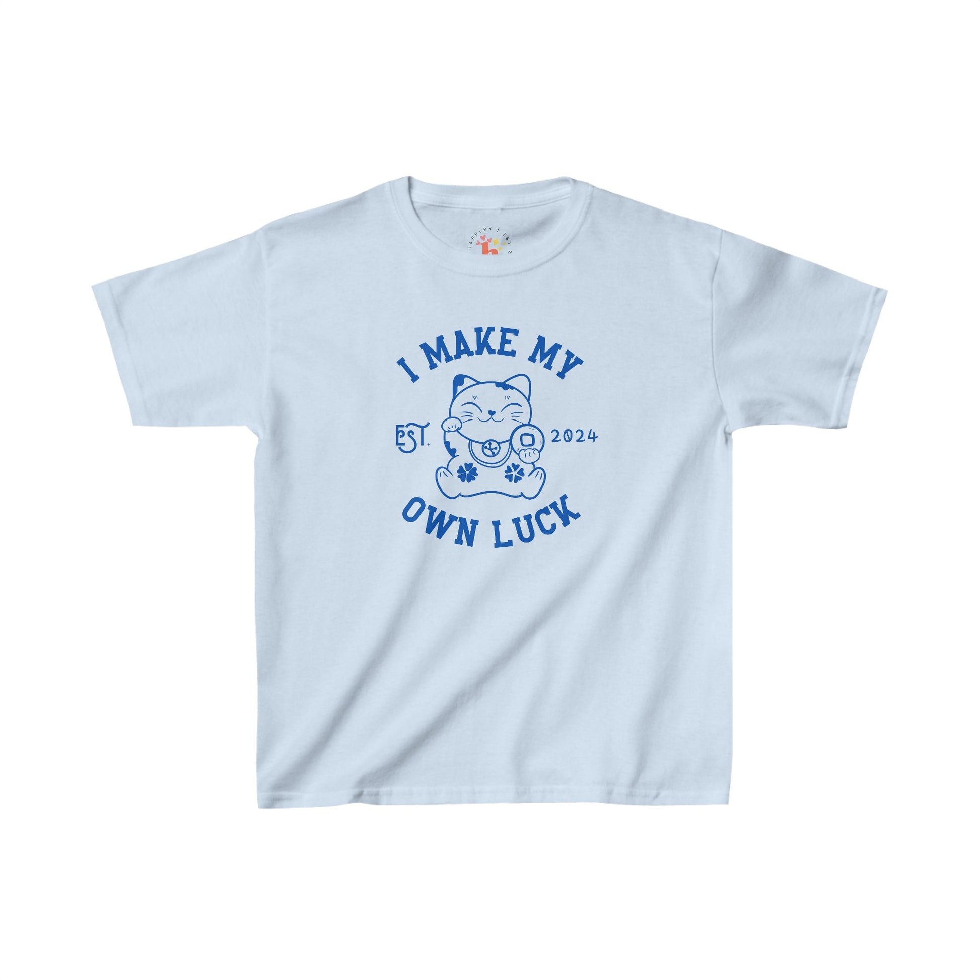 I Make My Own Luck Kids Heavy Cotton Tee