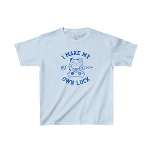 I Make My Own Luck Kids Heavy Cotton Tee