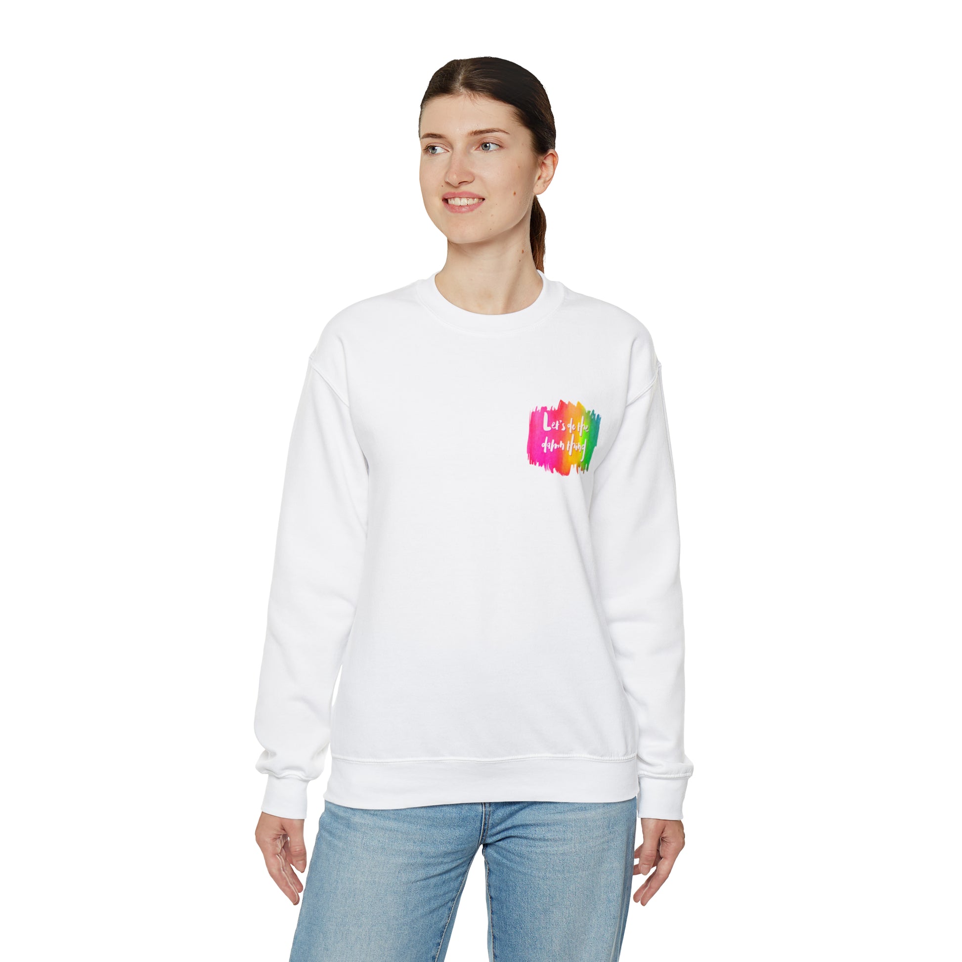 Let's Do the Thing Unisex Heavy Blend Crewneck Sweatshirt