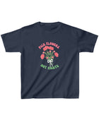 Pick Flowers, Not Fights Kids Heavy Cotton™ Tee