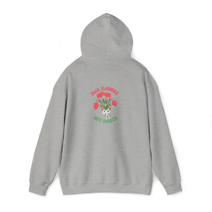 Pick Flowers Not Fights (Modern) Unisex Heavy Blend Hooded Sweatshirt