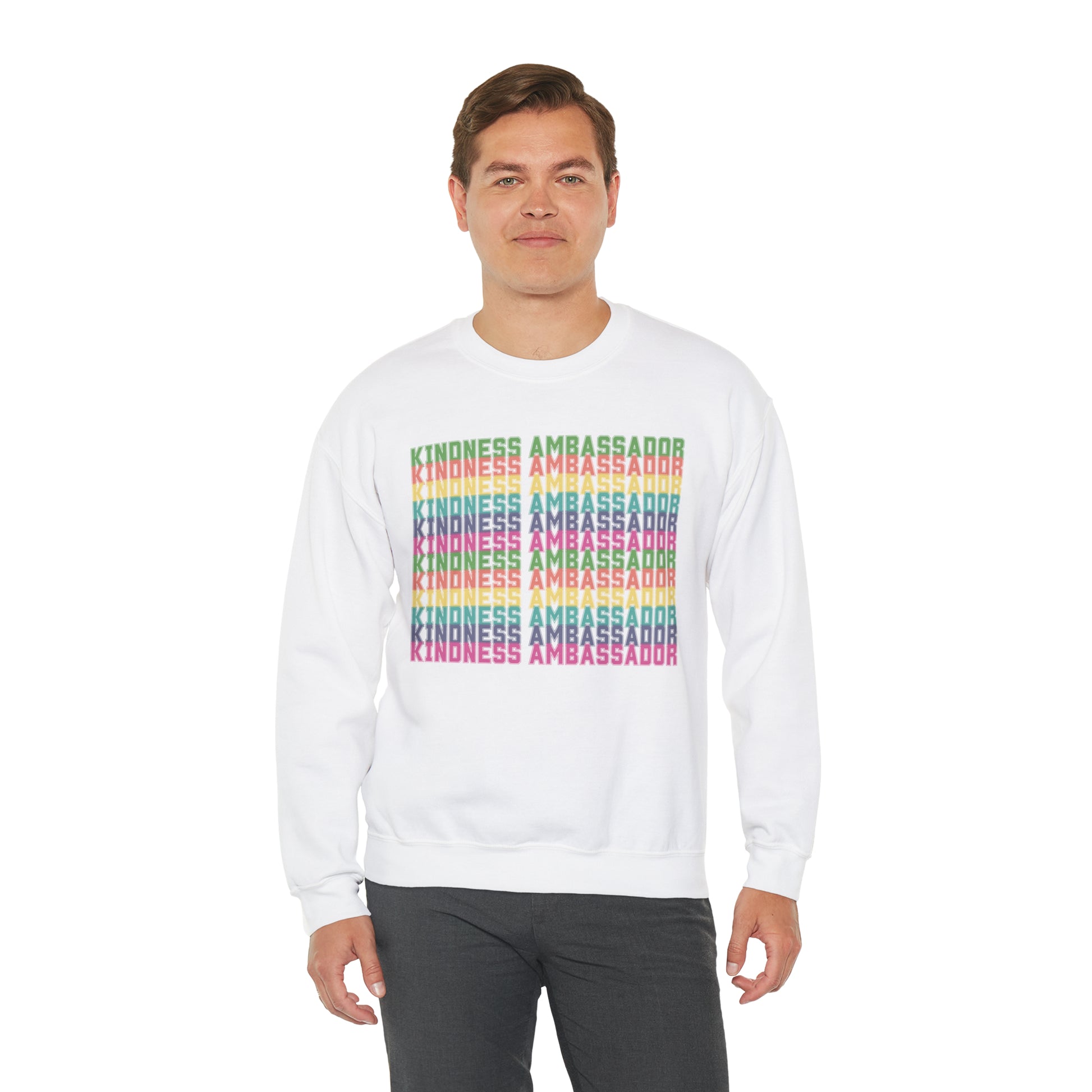 Kindness Ambassador Unisex Heavy Blend Crewneck Sweatshirt