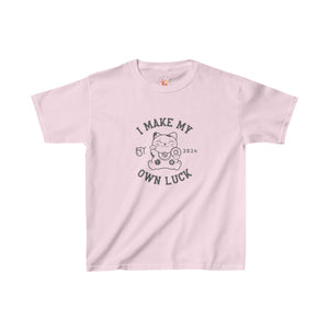 I Make My Own Luck Kids Heavy Cotton Tee