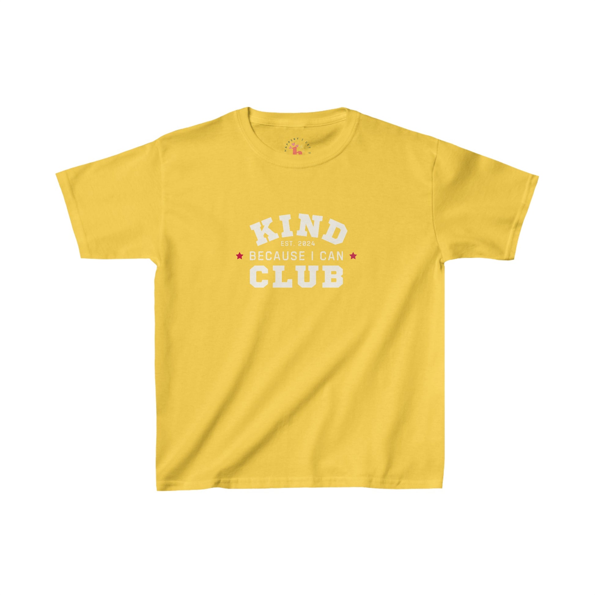 Kind Because I Can Club Kids Heavy Cotton Tee