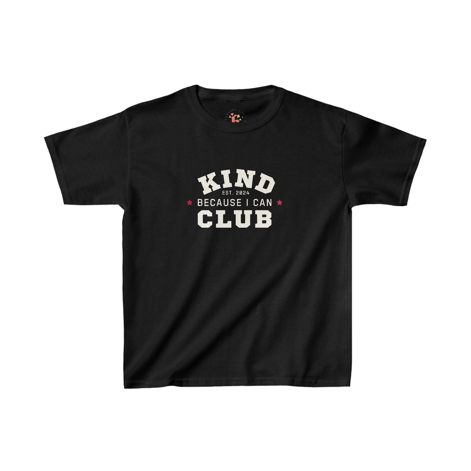 Kind Because I Can Club Kids Heavy Cotton Tee