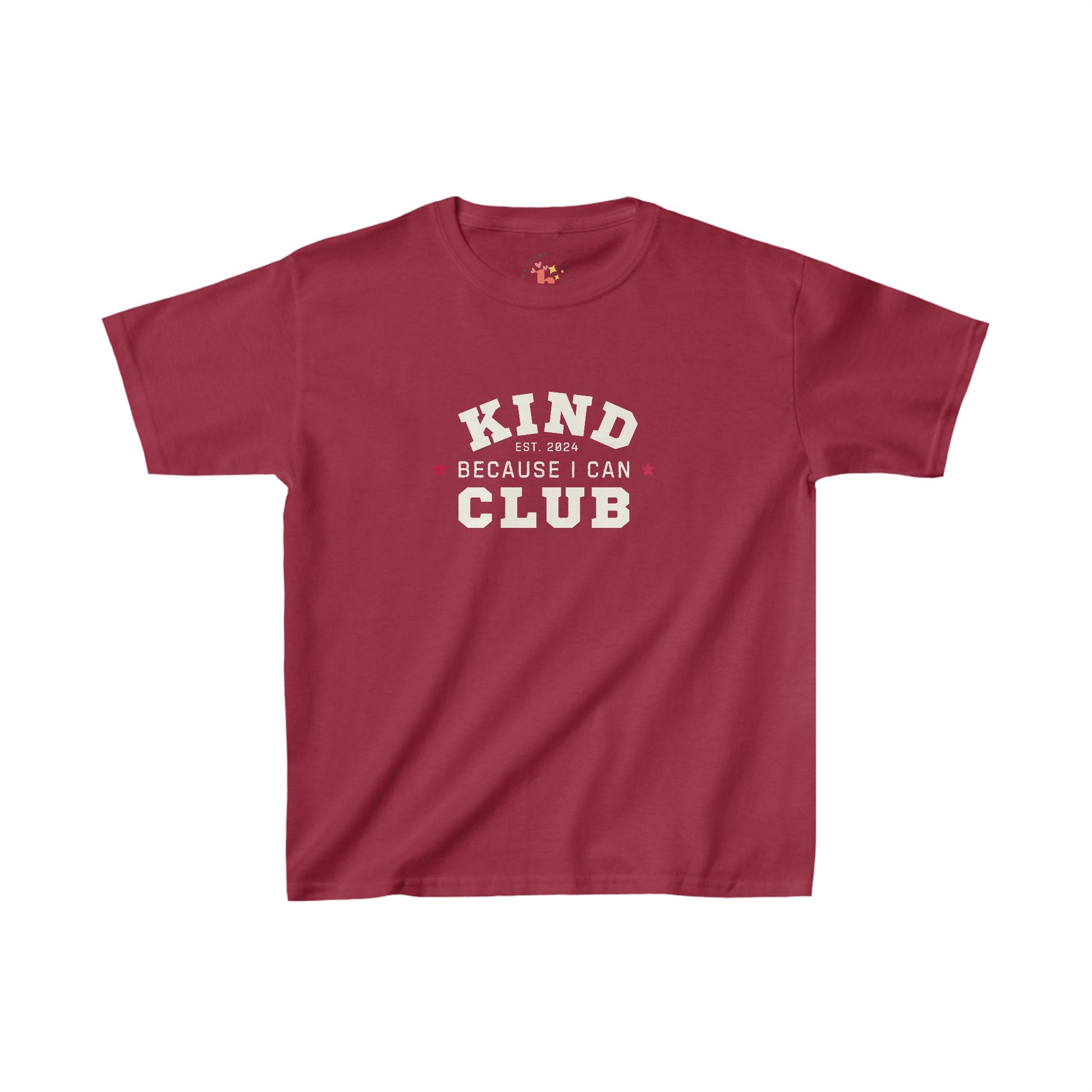 Kind Because I Can Club Kids Heavy Cotton Tee