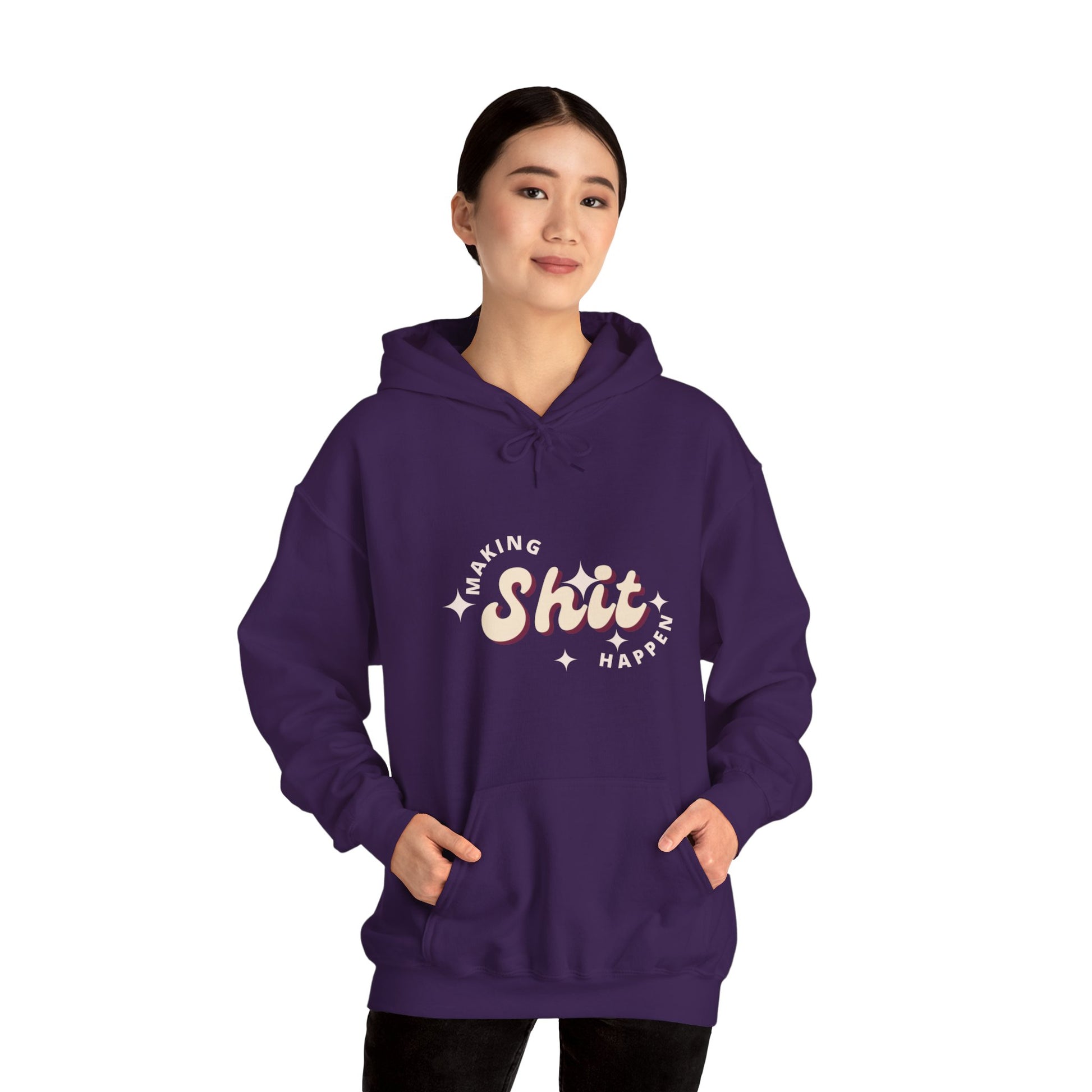 Making Shit Happen Unisex Heavy Blend Hooded Sweatshirt