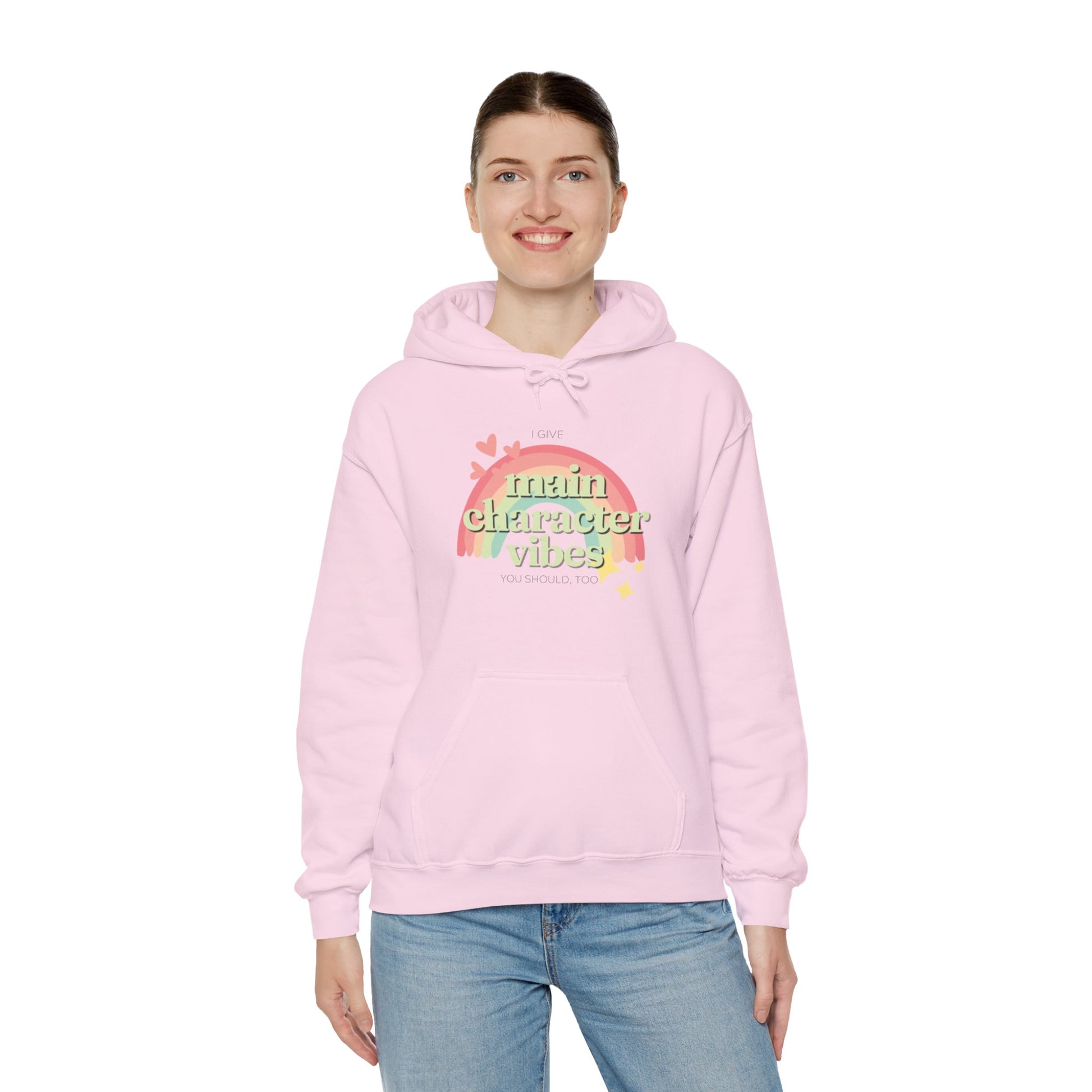 Main Character Vibes Unisex Heavy Blend Hooded Sweatshirt