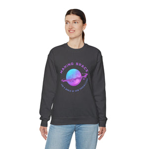 Making Space For a World of Possibilities Unisex Heavy Blend Crewneck Sweatshirt