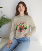 Nature is My Self Care Vintage Retro Style Unisex Heavy Blend Crewneck Sweatshirt (Fauna)