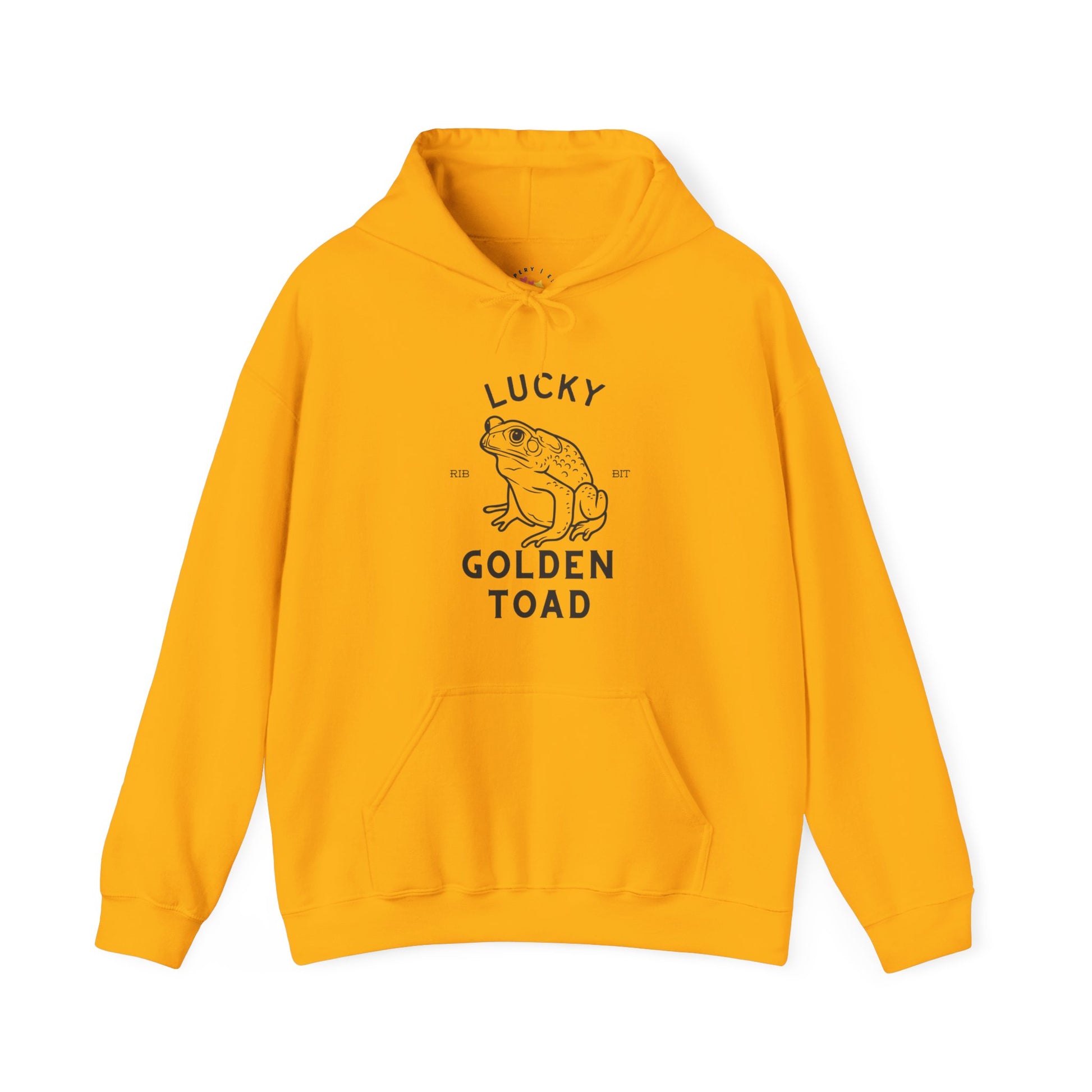 Lucky Golden Toad Unisex Heavy Blend Hooded Sweatshirt