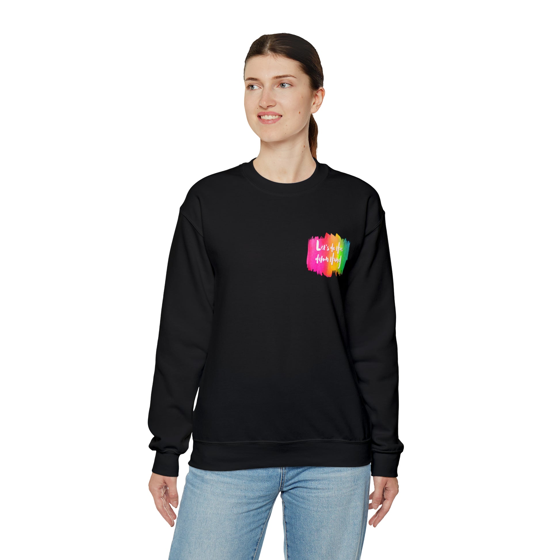 Let's Do the Thing Unisex Heavy Blend Crewneck Sweatshirt