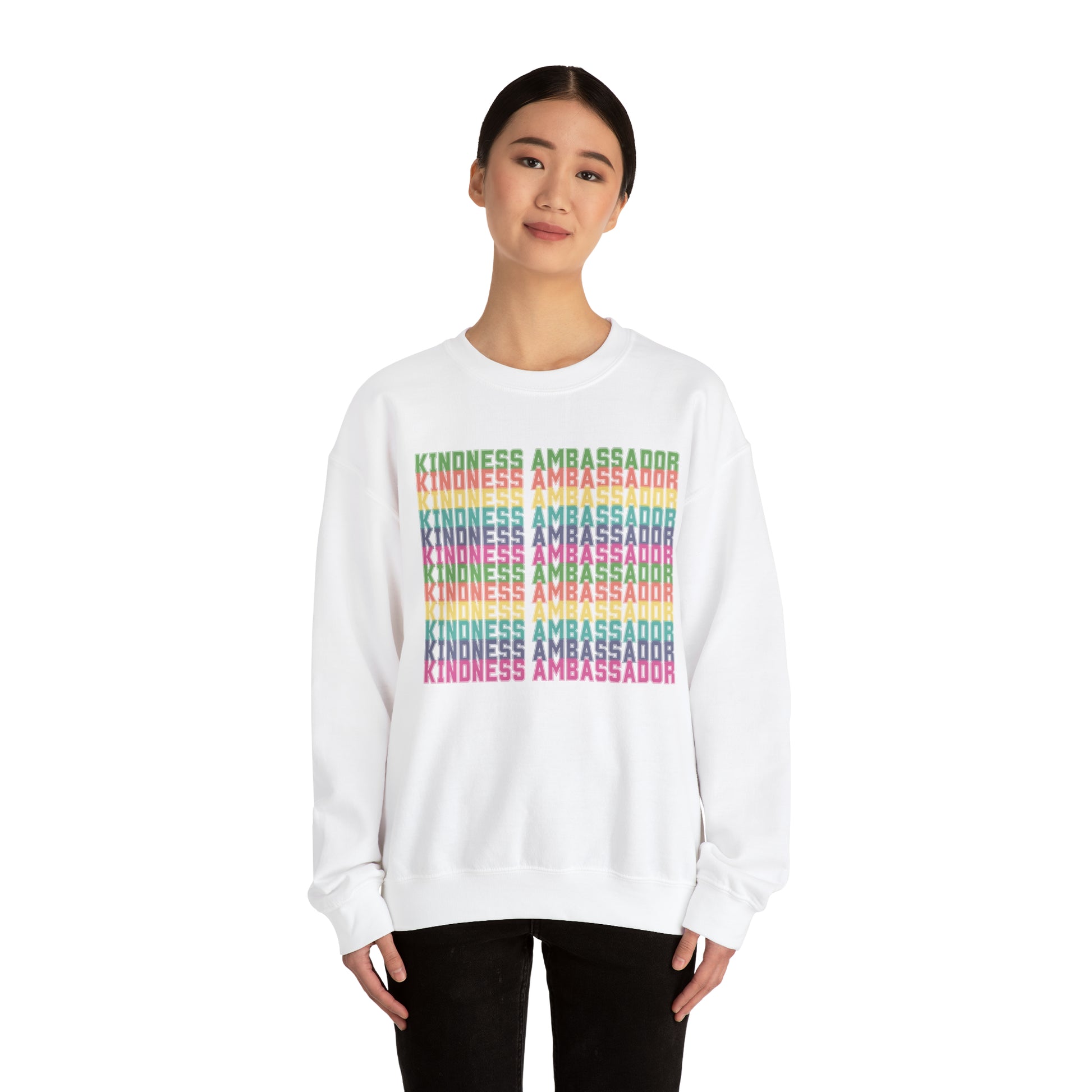 Kindness Ambassador Unisex Heavy Blend Crewneck Sweatshirt